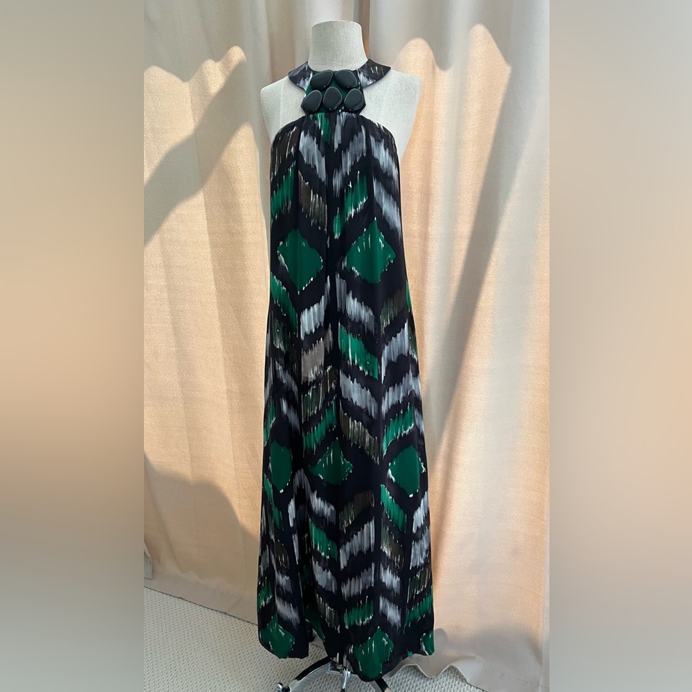 EUC Vintage Tibi silk maxi dress size 2